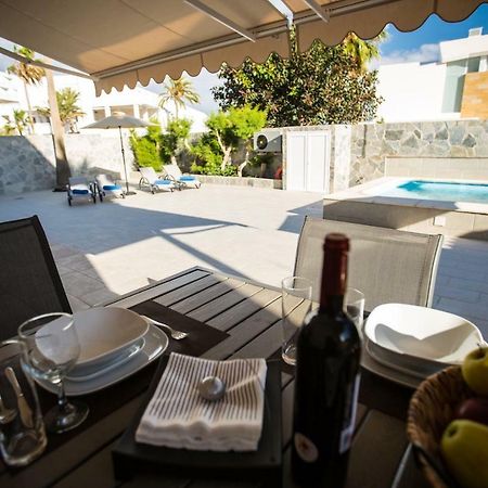 Villa Jandia Modern New Apartment Morro Jable Private Heated Pool Big Terrace And Parking Exterior foto
